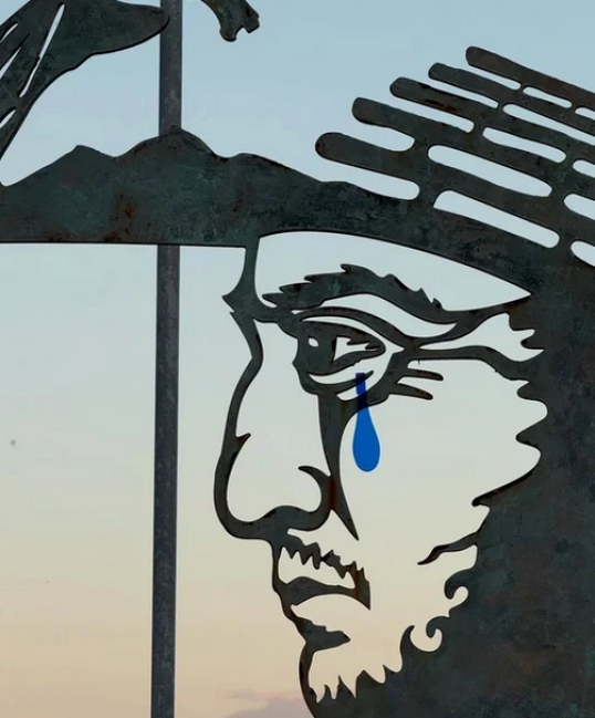 Intervinieron una figura de San Martín en San Lorenzo