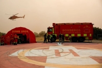 España: Continúa sin descanso la lucha contra los incendios forestales