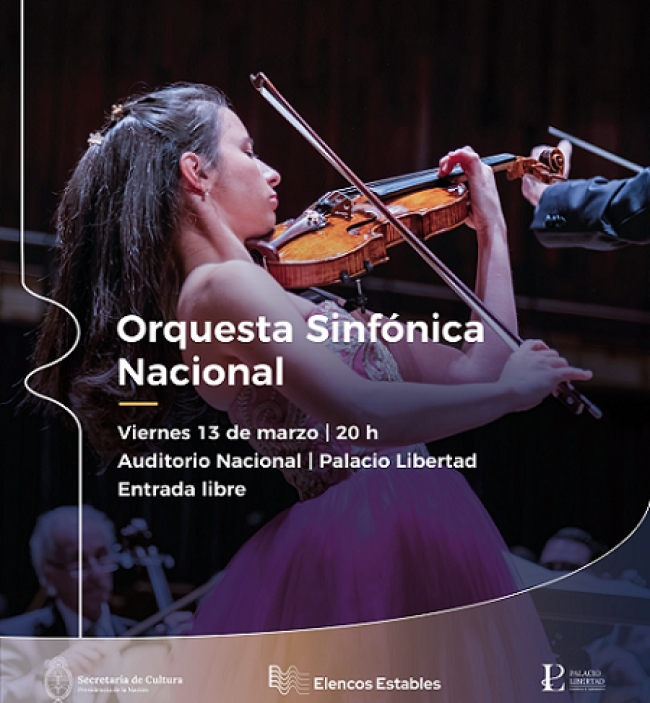 Una velada de lujo: la Orquesta Sinfónica Nacional en el Palacio Libertad