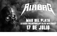 Airbag se pesenta en el Polideportivo Islas Malvinas de Mar del Plata