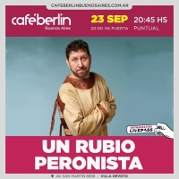 Gustavo Berger presenta "Daño cerebral mínimo" en Café Berlín