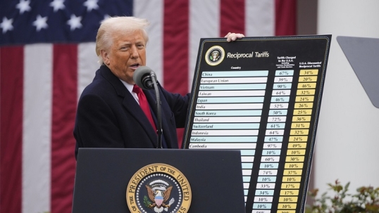 Lista completa de países con aranceles recíprocos ajustados de Trump