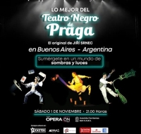 Llega a Buenos Aires el tradicional Teatro Negro de Praga