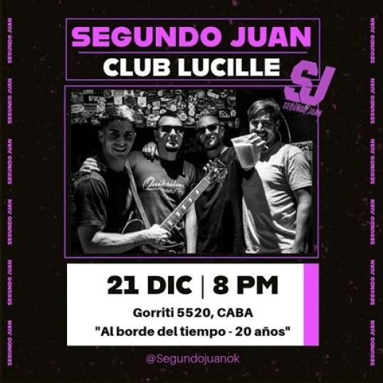 «Segundo Juan», la banda de Chañar Ladeado, presente en dos festivales en Buenos Aires