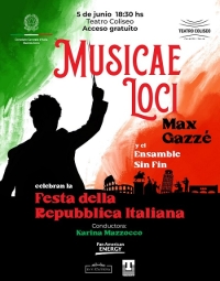Fiesta de la República Italiana en el Teatro Coliseo