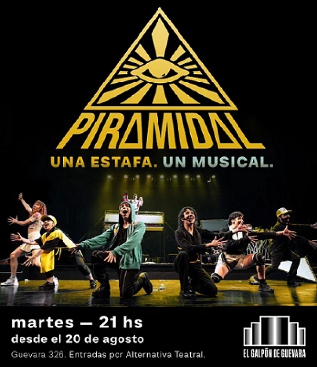 Estudio Quién Paga presenta PIRAMIDAL en el Galpón de Guevara
