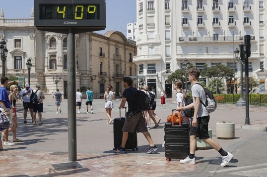 España registró el récord de turistas hasta julio