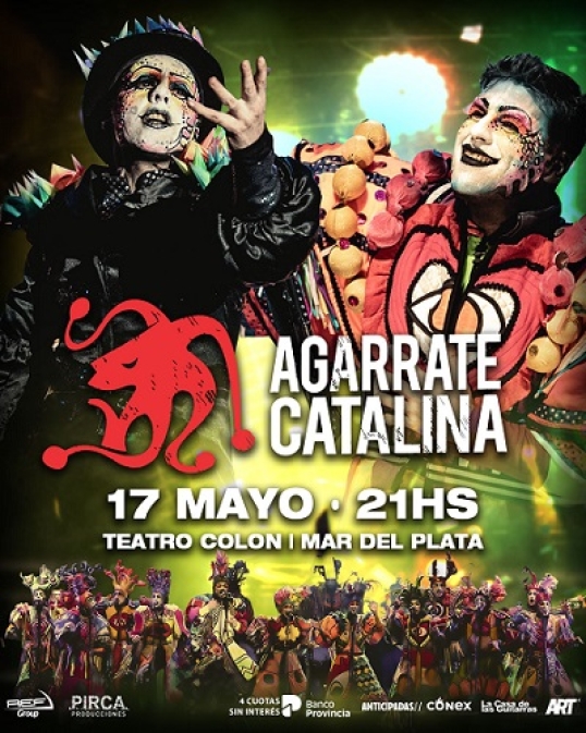 La murga uruguaya Agarrate Catalina regresa a Mar del Plata