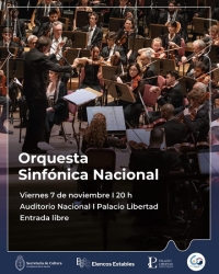La Soprano surcoreana So Young Park junto a la Sinfónica Nacional, en el Palacio Libertad