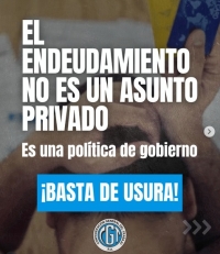 Las centrales sindicales y organizaciones sociales marchan para denunciar el endeudamiento familiar