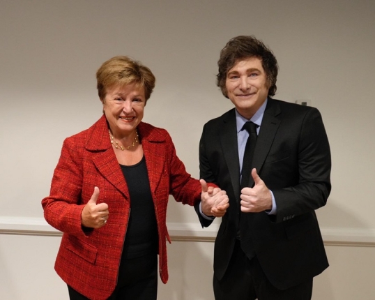 Kristalina Georgieva dijo que la reunión con Milei fue «excelente»