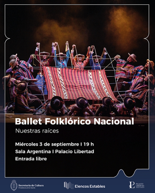 El Ballet Folklórico Nacional se presenta en el Palacio Libertad con entrada libre
