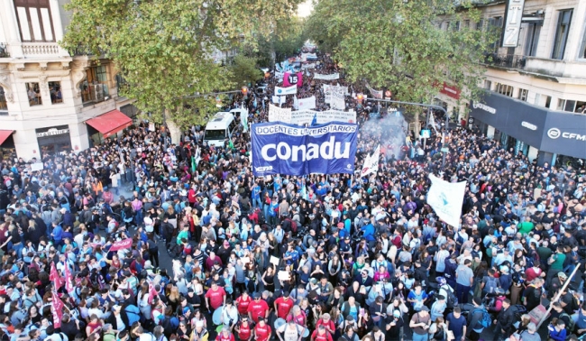 AGD-UBA y la Conadu Histórica se convocan a un nuevo paro universitario que comenzará este martes