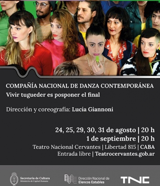 La Compañía Nacional de Danza Contemporánea se presenta en el Teatro Carvantes