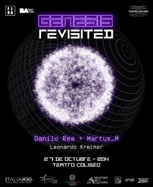 En el marco del FIBA, se presenta «Genesis revisited» en el Teatro Coliseo