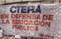 CTERA ratificó el “Paro Nacional y Movilización” este lunes