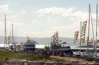 Viaja hacia Franja de Gaza la flotilla de barcos con ayuda humanitaria