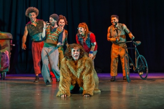 Vuelve "Waminix", un espectáculo de circo contemporáneo a Timbre 4