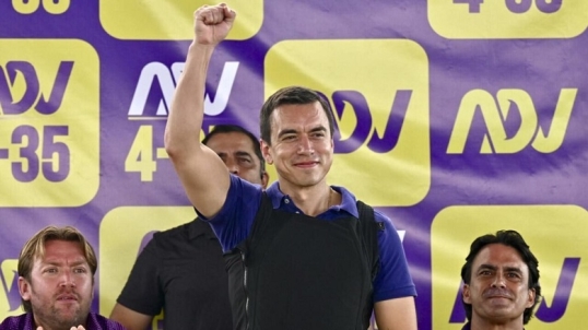 Daniel Noboa gana las elcciones en Ecuador
