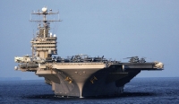 Estados Unidos instala el poortaviones Abraham Lincoln en Oriente Medio