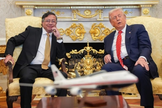 Trump recibió a Gustavo Petro y acercan sus posturas contra el narcotráfico