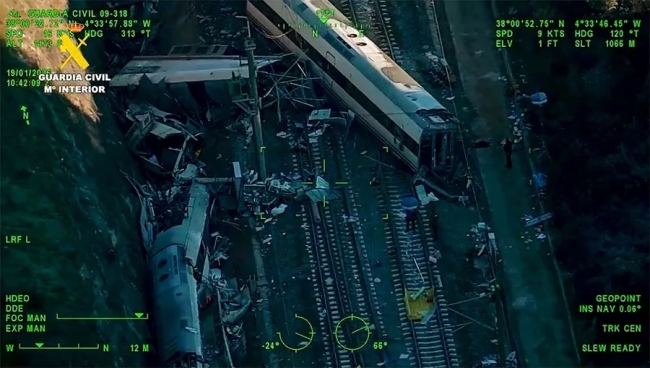 El accidente ferroviario de Adamuz, es el cuarto más grave registrado en España
