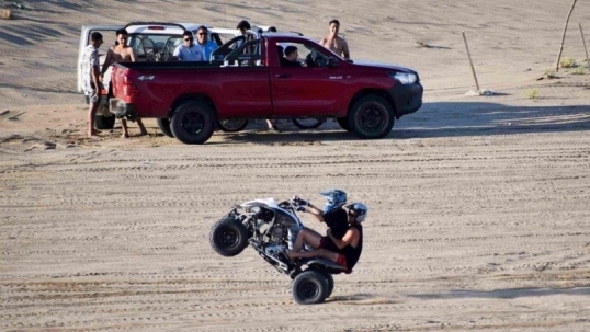 El intendente de Pinamar apelará el fallo que prohibe las UTV y 4x4 en “La Frontera”