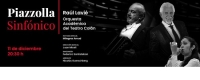 “Piazzolla Sinfónico”, con raúl Lavié se presenta en el Teatro Coliseo