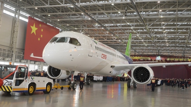China: La aeronave comercial de pasajeros busca operar más allá de las fronteras nacionales