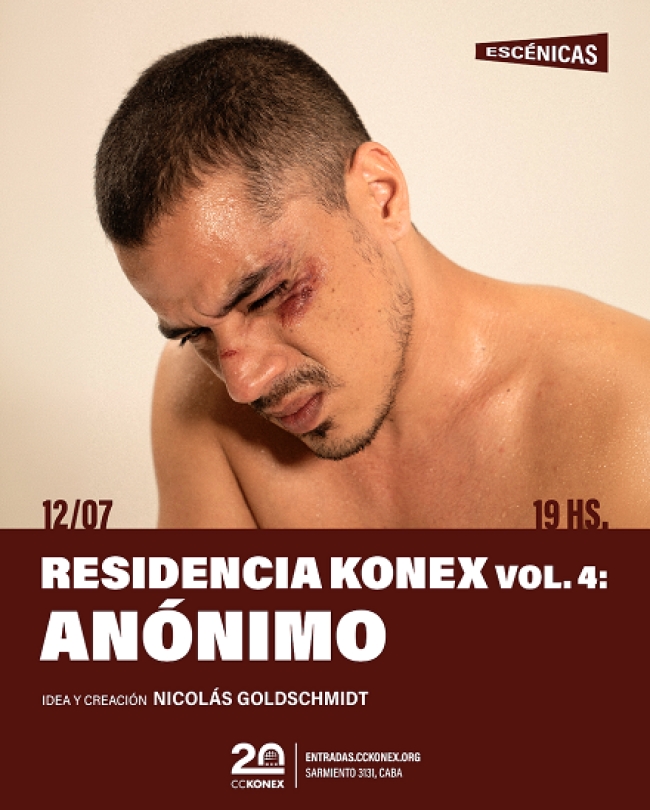 Residencia "ANÓNIMO" en Ciudad Cultural Konex