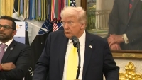 Donald Trump comentó los ataques cruzados con Irán