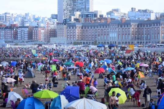 Mar del Plata: La ocupación supera el 80%, en el fin de semana carnaval