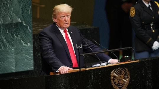 Temas que abordó Trump ante la Asamblea General de la ONU