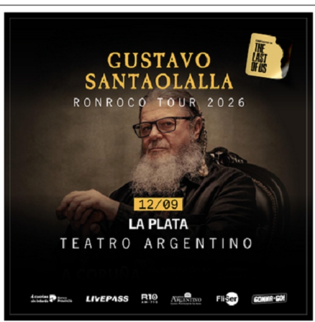 Gustavo Santaolalla presenta Ronroco Tour en el Teatro Argentino de La Plata