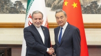 El canciller iraní, Abbas Araghchi llegó a China, acompañado de una delegación diplomática