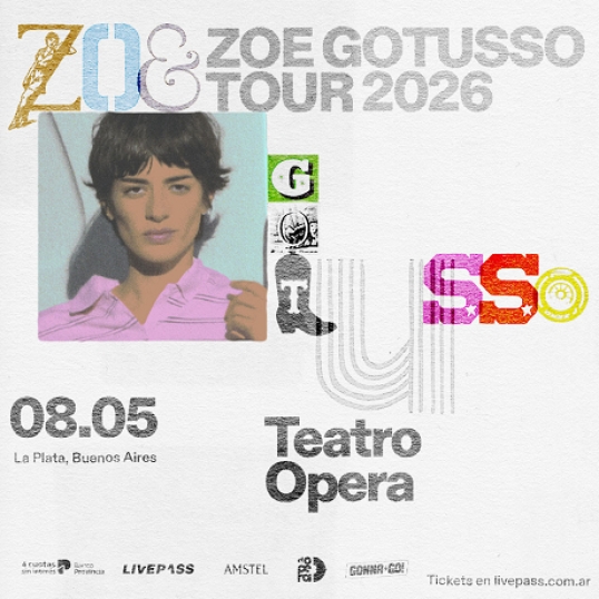 Zoe Gotusso regresa al Teatro Opera de La Plata