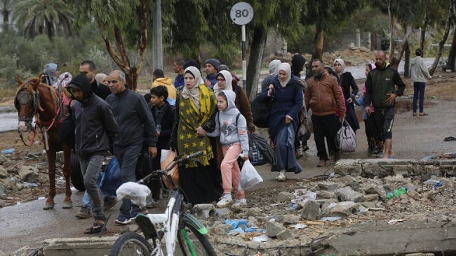 Israel ordeno a los ciudadanos palestinos que se vallan de Gaza