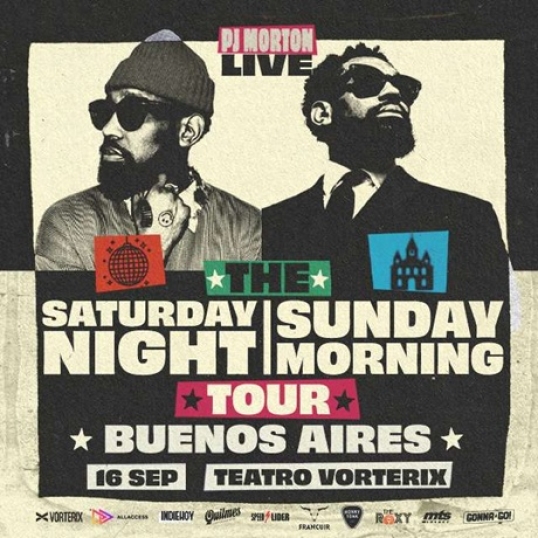 Pj Morton se presenta en Argentina por primera vez