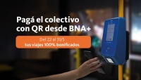 Banco Nación: está vigente el pago del colectivo con QR desde la app “BNA+”