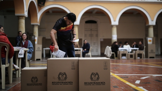 Colombia: Gustavo Petro lideró las votaciones en el Senado