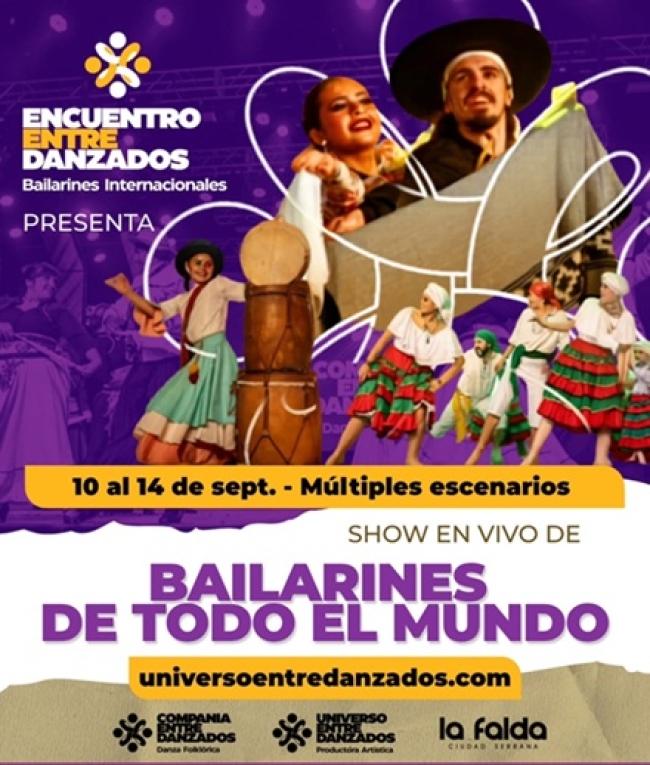 Encuentro Internacional de Bailarines "EntreDanzados" en La Falda, Córdoba
