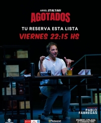 Ariel Staltari presenta «Agotados» en el Paseo La Plaza