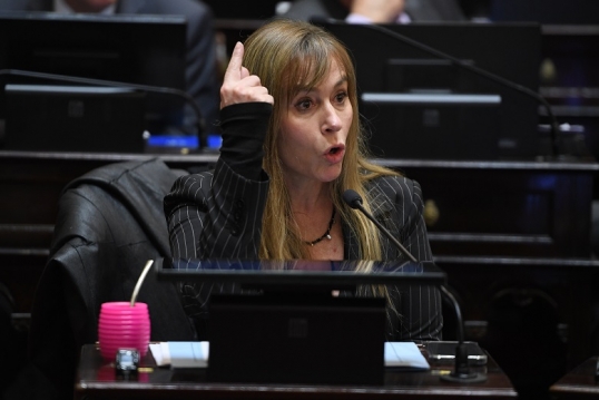 Juliana Di Tullio calificó al presidente  Javier Milei como un «degenerado social»