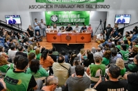 ATE demandó ante la Justicia la declaración de inconstitucionalidad de una parte de la Ley Bases