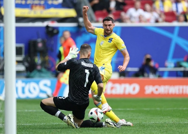 Eurocopa 2024:  Ucrania venció 2-1 a Eslovaquia