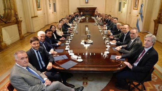 Javier Milei y recibió a varios gobernadores