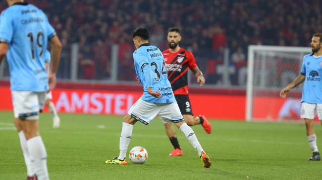 Copa Sudamericana: Belgrano cayó con Atlético Paranaense, en el partido de ida de los octavos de final