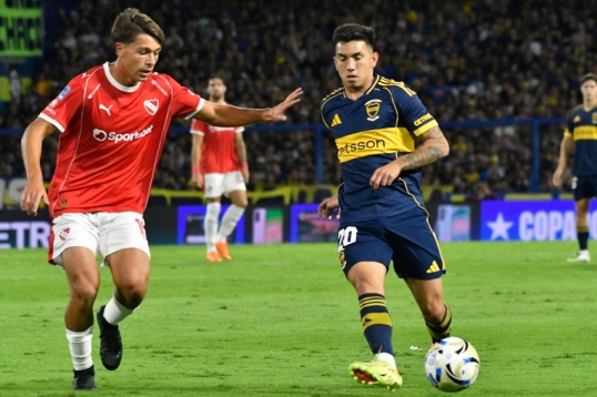 Torneo apertura de la Liga Profesional de Fútbol: Boca igualó 1-1 con Independiente
