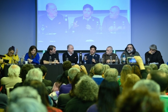 Kicillof “Milei convocó a Caputo, Sturzenegger y Bullrich, un trío de fracasadores seriales que estuvo en todos los gobiernos neoliberales”