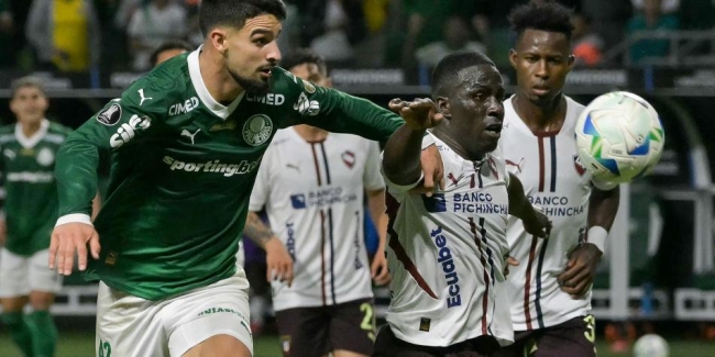 Copa Libertadores: Palmeiras goleó a Liga Deportiva Universitaria de Quito y es finalista